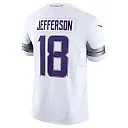Zennovawear Justin Jefferson Minnesota Vikings Alternate Vapor FUSE. Limited Jersey - White