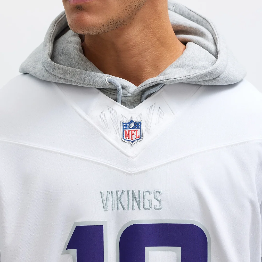 Zennovawear Justin Jefferson Minnesota Vikings Alternate Vapor FUSE. Limited Jersey - White