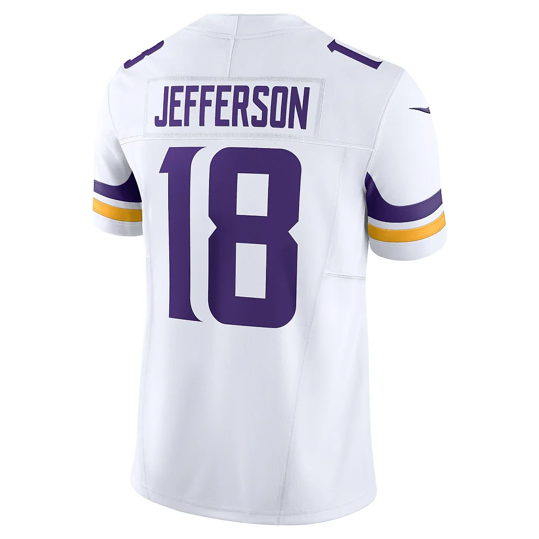 Zennovawear Justin Jefferson Minnesota Vikings Vapor FUSE. Limited Jersey - White