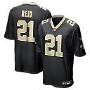 Zennovawear Justin Reid New Orleans Saints Team Game Jersey - Black