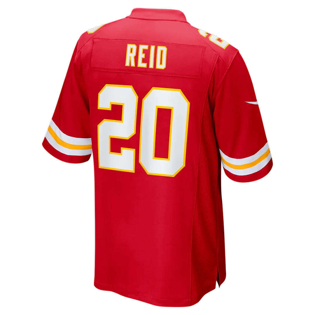 Zennovawear Justin Reid Kansas City Chiefs Game Jersey - Red