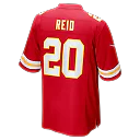 Zennovawear Justin Reid Kansas City Chiefs Game Jersey - Red