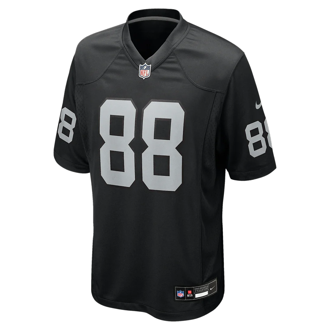 Zennovawear Justin Shorter Las Vegas Raiders Team Game Jersey - Black