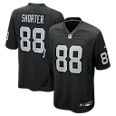 Zennovawear Justin Shorter Las Vegas Raiders Team Game Jersey - Black