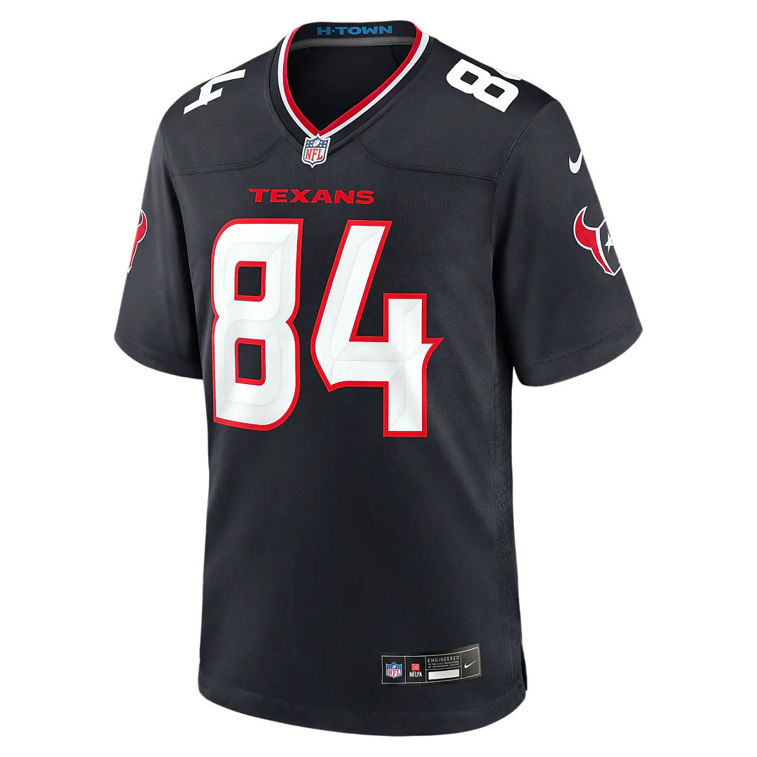 Zennovawear Justin Watson Houston Texans Team Game Jersey - Navy
