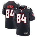 Zennovawear Justin Watson Houston Texans Team Game Jersey - Navy