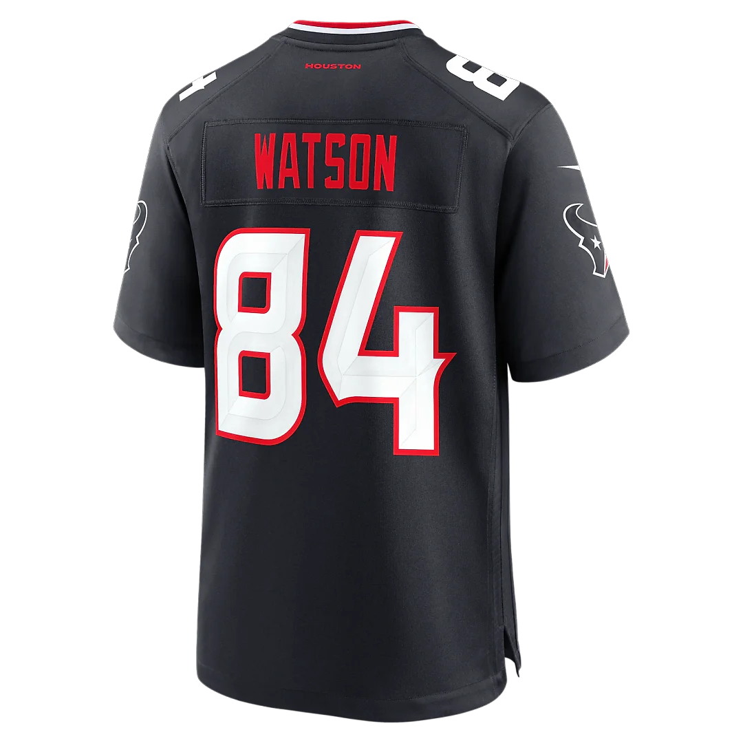 Zennovawear Justin Watson Houston Texans Team Game Jersey - Navy