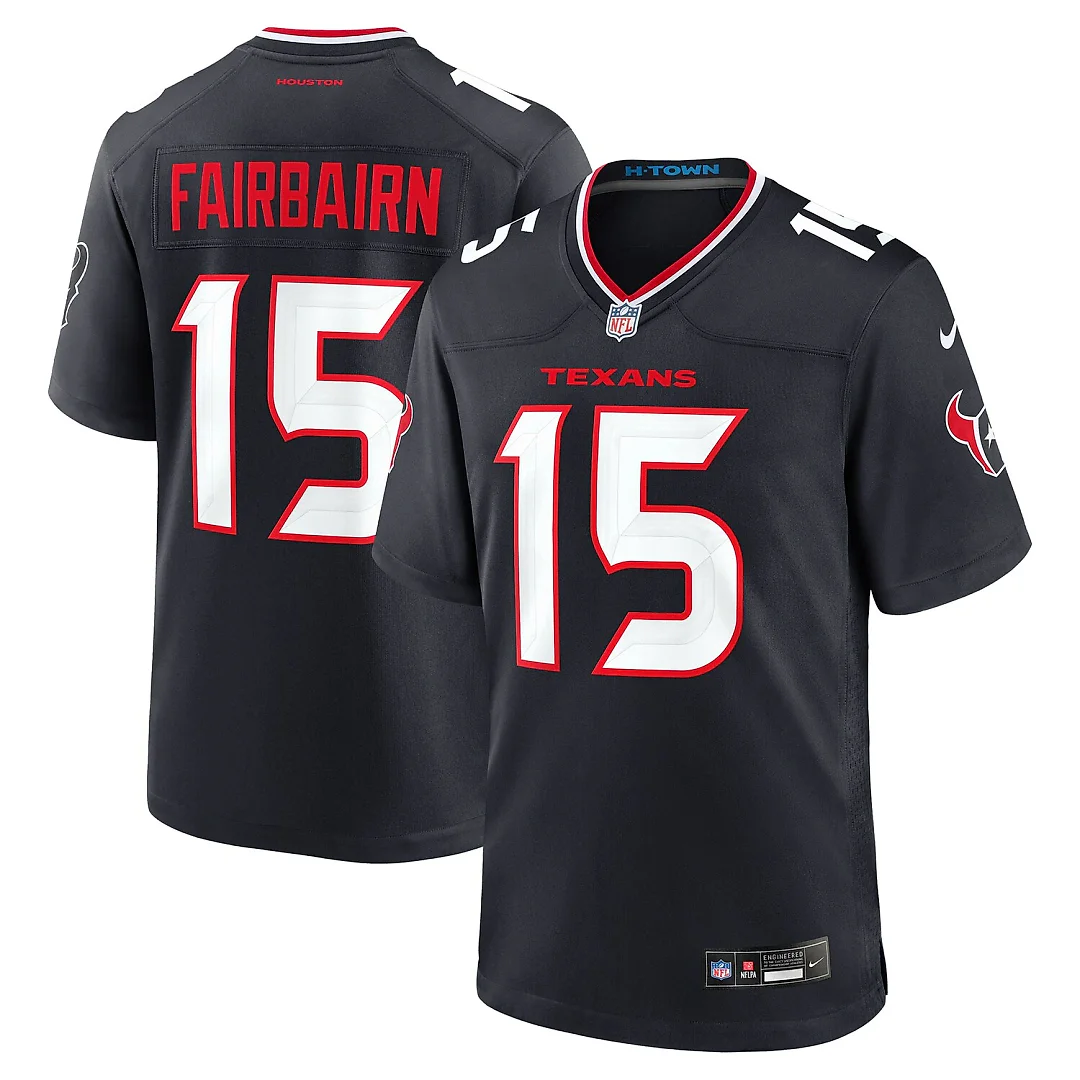 Zennovawear Ka'imi Fairbairn Houston Texans Team Game Jersey - Navy