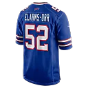 Zennovawear Kaleb Elarms-Orr Buffalo Bills Team Game Jersey - Royal