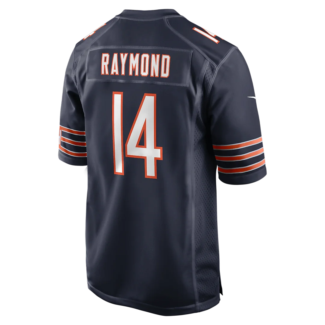 Zennovawear Kalif Raymond Chicago Bears Team Game Jersey - Navy