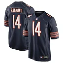 Zennovawear Kalif Raymond Chicago Bears Team Game Jersey - Navy