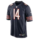 Zennovawear Kalif Raymond Chicago Bears Team Game Jersey - Navy