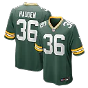 Zennovawear Kamal Hadden Green Bay Packers Team Game Jersey - Green