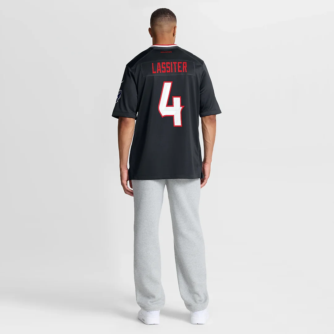 Zennovawear Kamari Lassiter Houston Texans Team Game Jersey - Navy