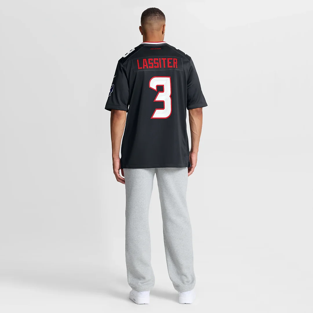 Zennovawear Kamari Lassiter Houston Texans Team Game Jersey - Navy