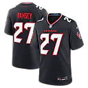 Zennovawear Kamari Ramsey Houston Texans Team Game Jersey - Navy