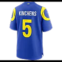 Zennovawear Kamren Kinchens Los Angeles Rams Team Game Jersey - Royal