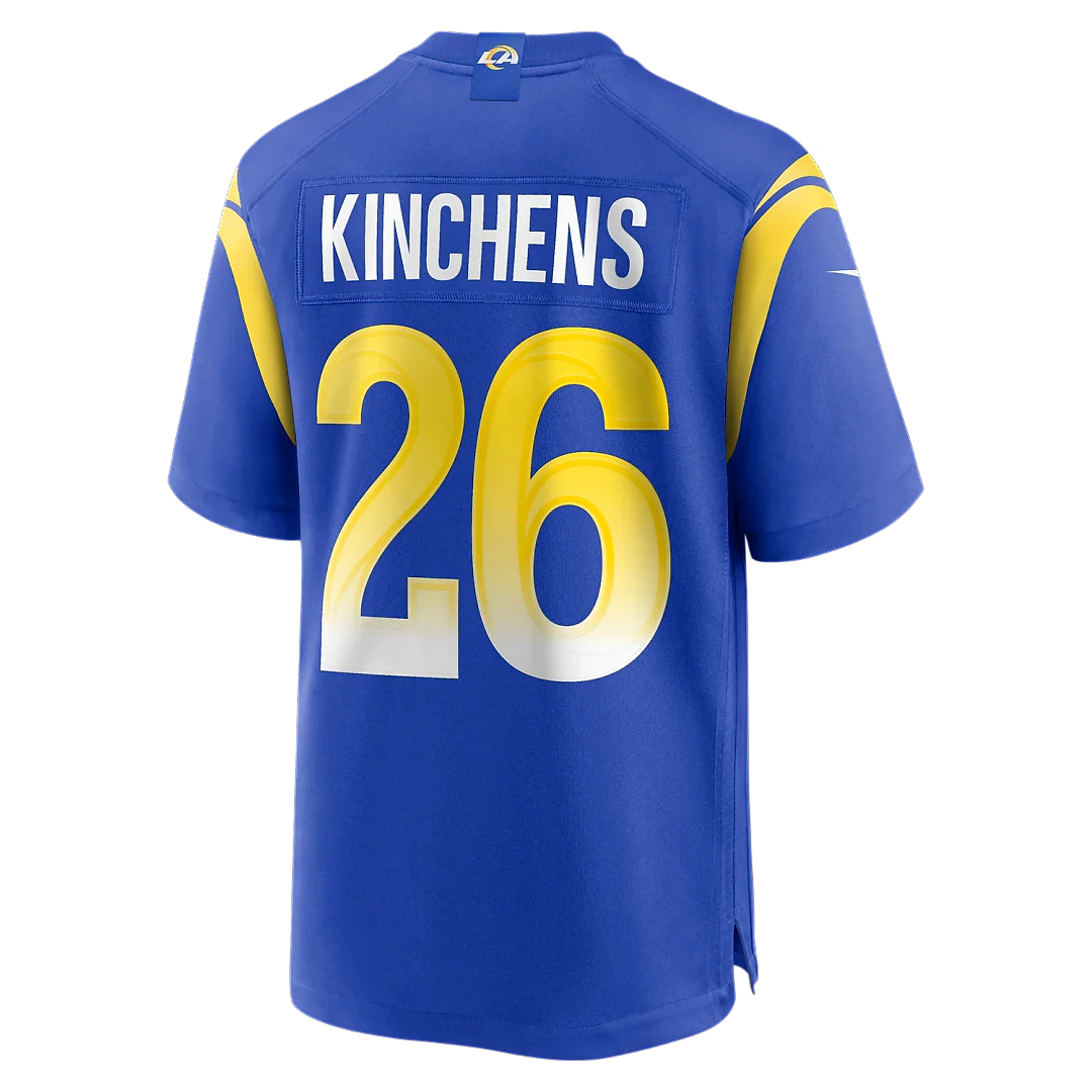 Zennovawear Kamren Kinchens Los Angeles Rams Team Game Jersey - Royal