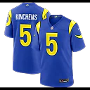 Zennovawear Kamren Kinchens Los Angeles Rams Team Game Jersey - Royal
