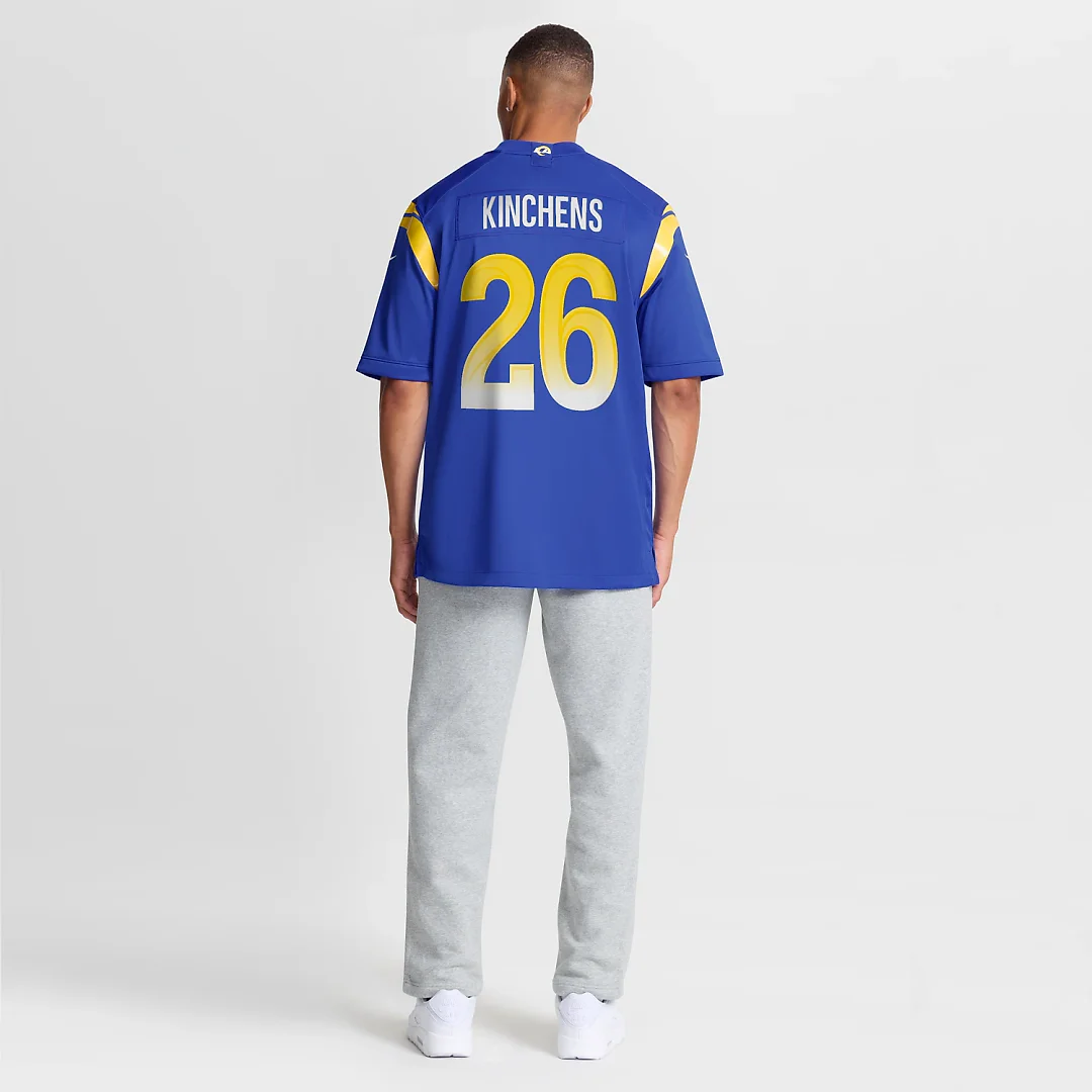 Zennovawear Kamren Kinchens Los Angeles Rams Team Game Jersey - Royal