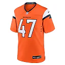 Zennovawear Karene Reid Denver Broncos Team Game Jersey - Orange