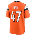 Zennovawear Karene Reid Denver Broncos Team Game Jersey - Orange