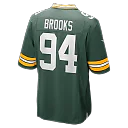 Zennovawear Karl Brooks Green Bay Packers Game Jersey - Green