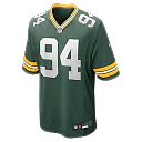 Zennovawear Karl Brooks Green Bay Packers Game Jersey - Green