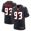 Zennovawear Kayden McDonald Houston Texans Team Game Jersey - Navy
