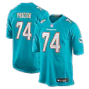 Zennovawear Kayden ProctorMiami Dolphins 2026 NFL Draft First Round Pick No. 12 Team Game Jersey - Aqua