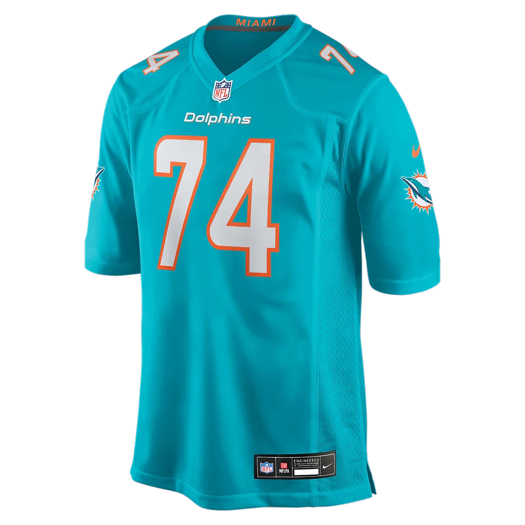 Zennovawear Kayden ProctorMiami Dolphins 2026 NFL Draft First Round Pick No. 12 Team Game Jersey - Aqua