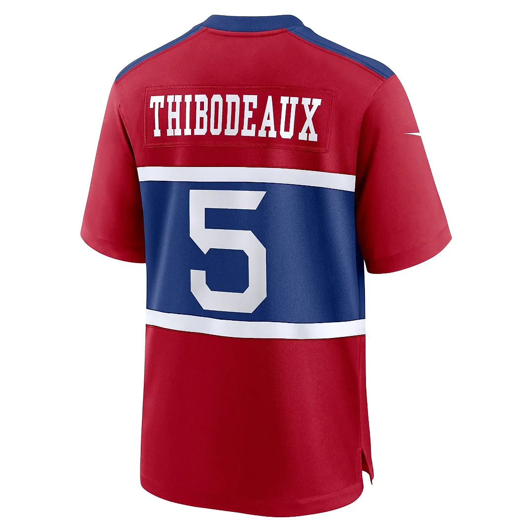 Zennovawear Kayvon Thibodeaux New York Giants Alternate Player Game Jersey - Century Red