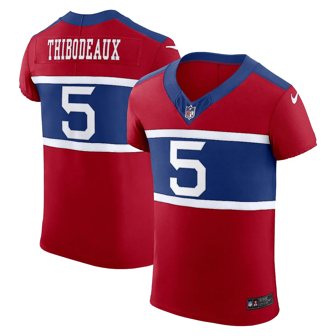 Zennovawear Kayvon Thibodeaux New York Giants Alternate Vapor FUSE. Elite Jersey - Red