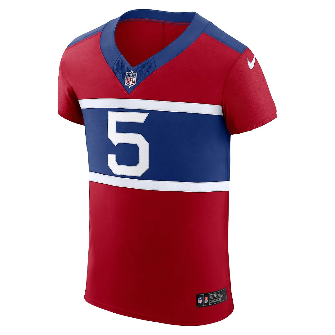 Zennovawear Kayvon Thibodeaux New York Giants Alternate Vapor FUSE. Elite Jersey - Red