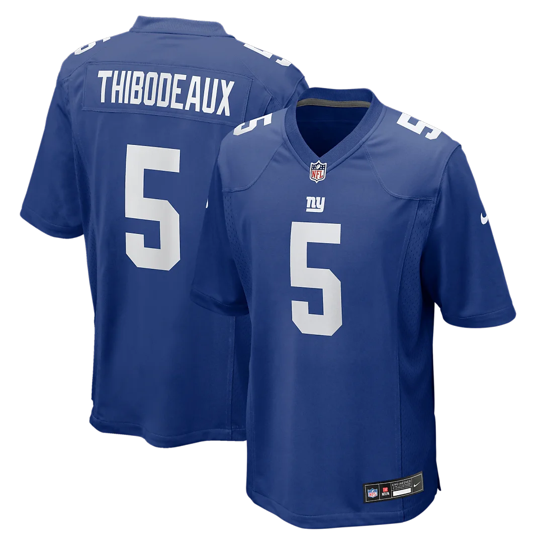 Zennovawear Kayvon Thibodeaux New York Giants Player Game Jersey - Royal