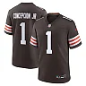 Zennovawear KC Concepcion Cleveland Browns 2026 NFL Draft First Round Pick No. 24 Team Game Jersey - Brown