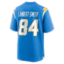 Zennovawear KeAndre Lambert-Smith Los Angeles Chargers Team Game Jersey - Powder Blue