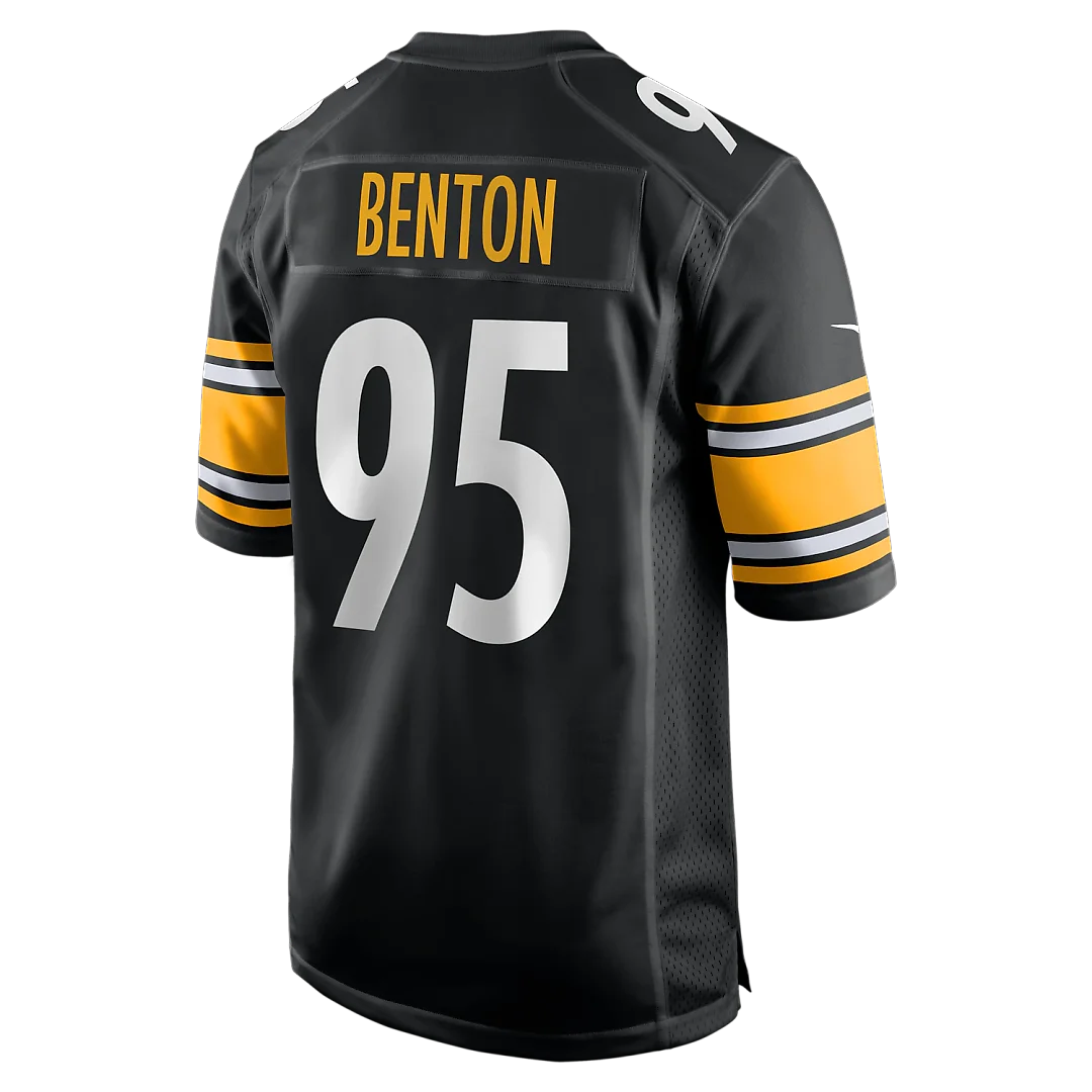 Zennovawear Keeanu Benton Pittsburgh Steelers Team Game Jersey - Black