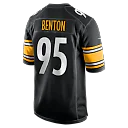 Zennovawear Keeanu Benton Pittsburgh Steelers Team Game Jersey - Black
