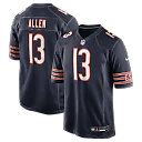 Zennovawear Keenan Allen Chicago Bears Team Game Jersey - Navy