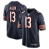 Zennovawear Keenan Allen Chicago Bears Team Game Jersey - Navy