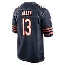 Zennovawear Keenan Allen Chicago Bears Team Game Jersey - Navy