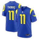 Zennovawear Keir Thomas Los Angeles Rams Team Game Jersey - Royal