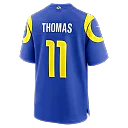 Zennovawear Keir Thomas Los Angeles Rams Team Game Jersey - Royal
