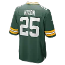 Zennovawear Keisean Nixon Green Bay Packers Game Player Jersey - Green