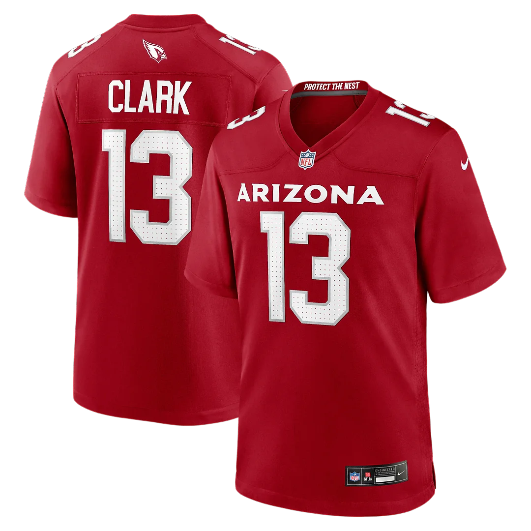 Zennovawear Kei'Trel Clark Arizona Cardinals Game Jersey - Cardinal