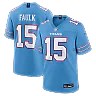 Zennovawear Keldric Faulk Tennessee Titans Team Game Jersey - Light Blue