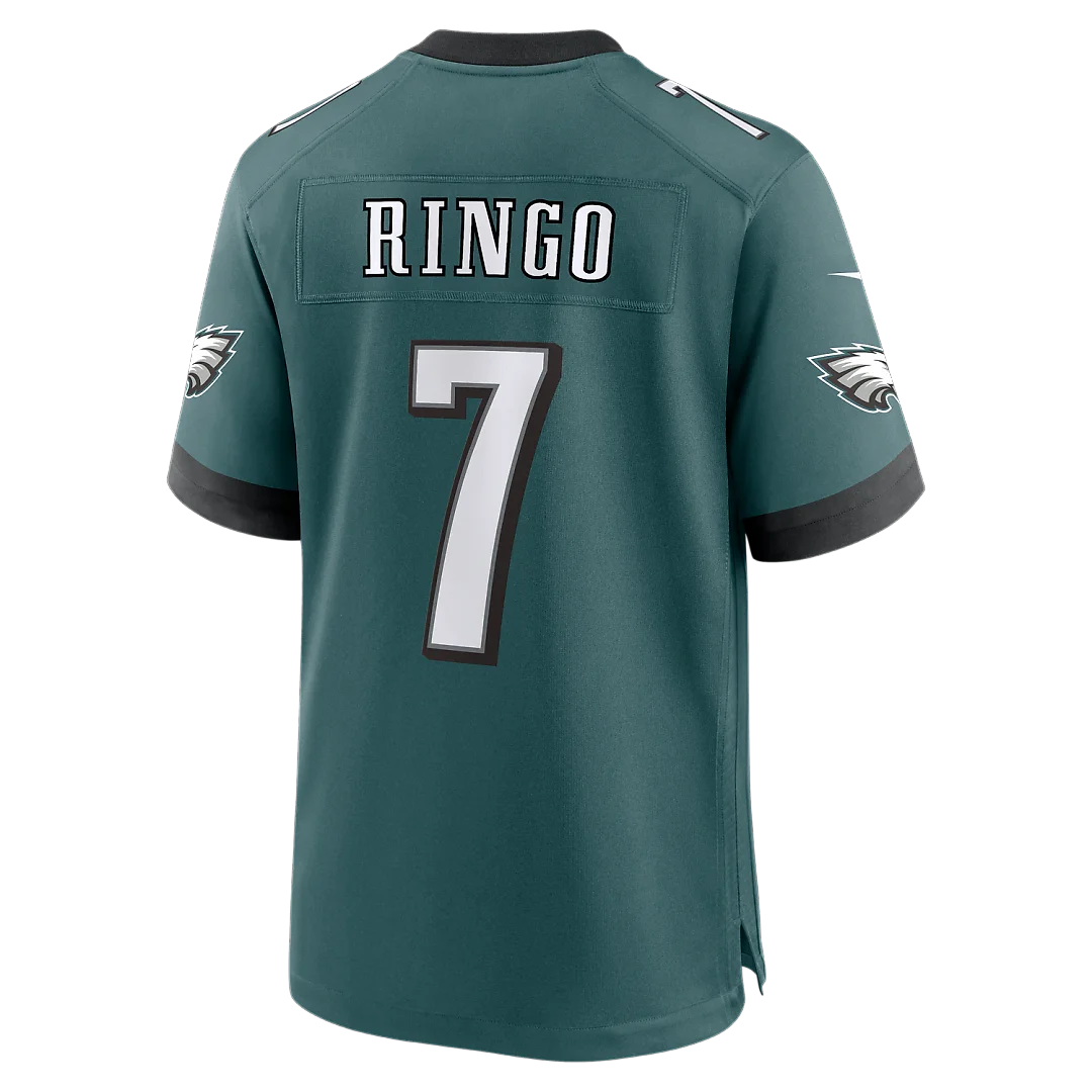 Zennovawear Kelee Ringo Philadelphia Eagles Team Game Jersey - Midnight Green