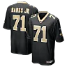 Zennovawear Kelvin Banks Jr. New Orleans Saints Game Player Jersey - Black