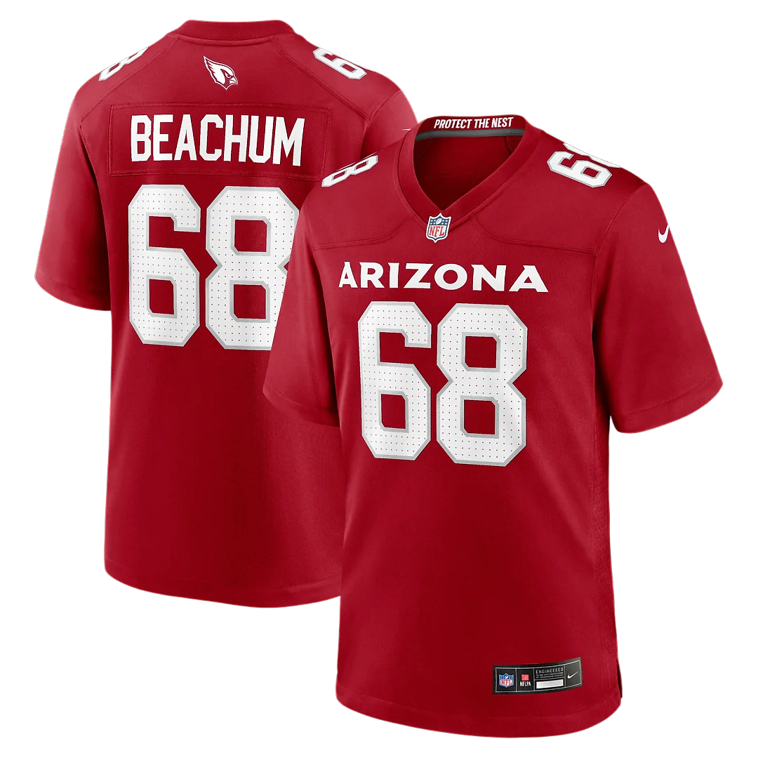Zennovawear Kelvin Beachum Arizona Cardinals Team Game Jersey - Cardinal